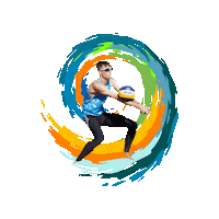 Sport Play Sticker by Aurora Beach Volleyball