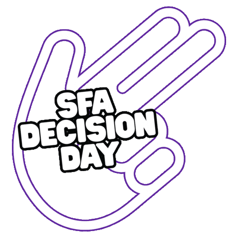 Axe Jacks Sticker by SFASU