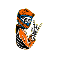 GlamisBums offroad dirtbike offroading rzr Sticker