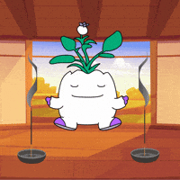 Stay Calm Mental Health GIF by Magic Eden