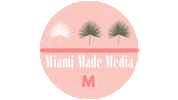 Pink Post Sticker by Miami Made Media