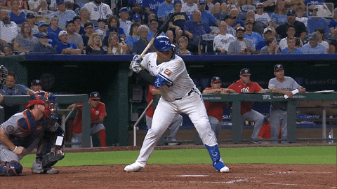 Home Run Baseball GIF by Kansas City Royals