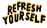 refresh refreshyourself Sticker by Square Root Soda