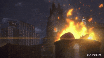 Video Game Fire GIF by CAPCOM