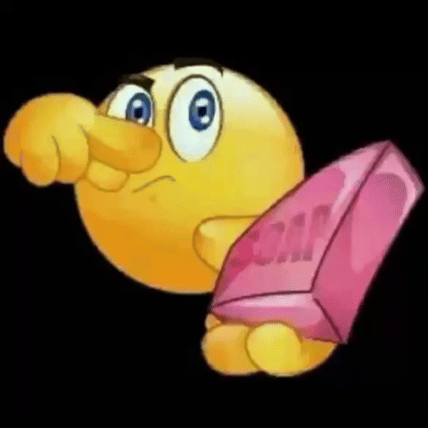 p_ihcalam giphycreatortest clean shower soap GIF