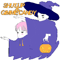cat halloween Sticker by charlofrade