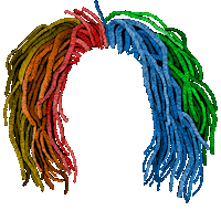 fruit wig Sticker by Sony Music Italy