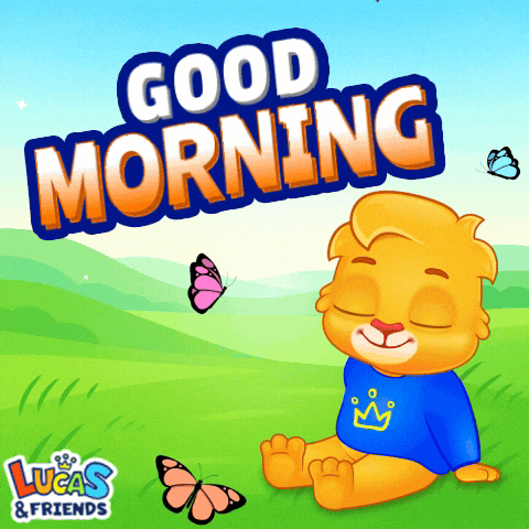 Good Morning Love GIF by Lucas and Friends by RV AppStudios