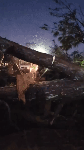 Debris Cleared as Recovery Efforts Continue Following Deadly Storm in Alabama