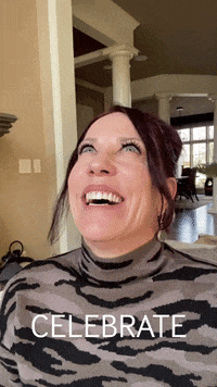 Happy Lets Celebrate GIF by Joyce Layman
