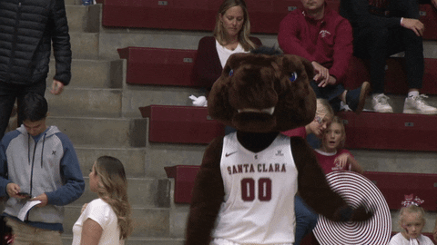 Santa Clara University Bucky GIF by Santa Clara Broncos