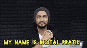 Introducing I Am GIF by Digital Pratik