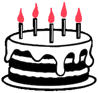 Happy Birthday Sticker by CHROME STUDIO