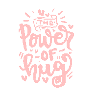 Cahayaningrum3 love baby hug power Sticker