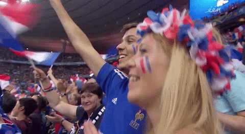 happy france GIF by Sporza