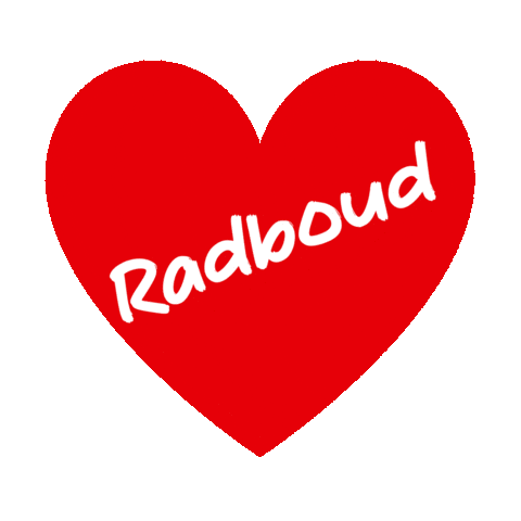 Student Love Sticker by Radboud University