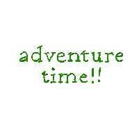 Explore Adventure Time Sticker