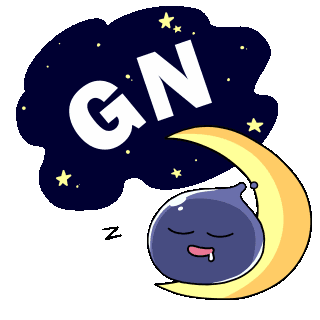 Sleepy Good Night Sticker
