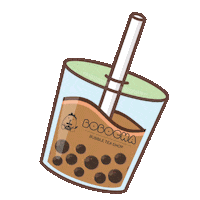 Milk Bobatea Sticker by Bobocha Bubble Tea Shop