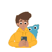 Watching Social Media Sticker by supernovadesign