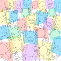 Talk Talk Drinking GIF by David Koblesky