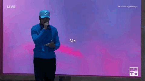 Chance The Rapper GIF by BET Awards