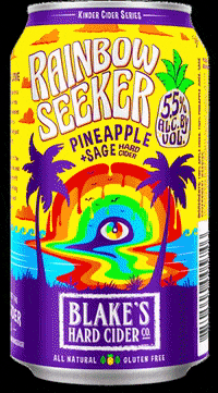 BlakesHardCiderCo rainbow trippy psychedelic colorful GIF