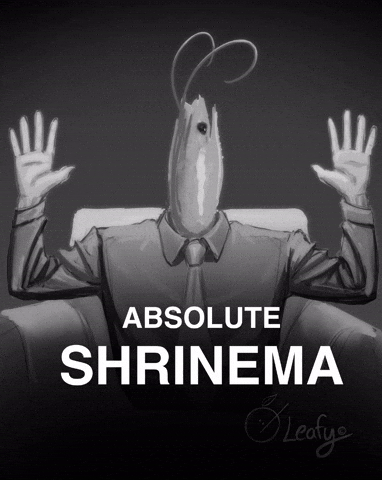 Leafy_illustrations shrimp absolute cinema shrimp meme absolute shrinema GIF