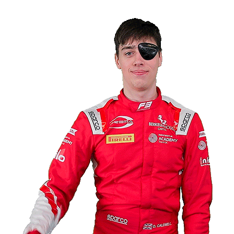 Olli Caldwell Sticker by Prema Team