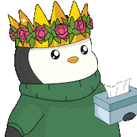 Sad Cheer Up Sticker by Pudgy Penguins