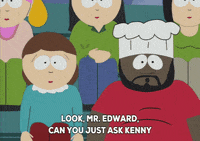 liane cartman chef GIF by South Park 