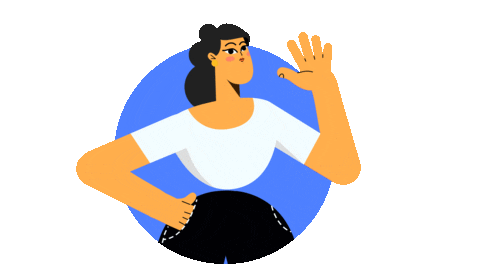 Illustration Waving Sticker by nataszko