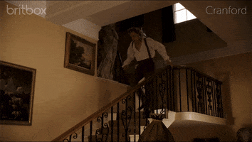 happy bbc GIF by britbox