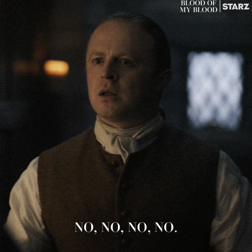 Scared Oh No GIF by Outlander