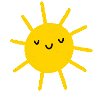 faulika fun good morning sun morning Sticker