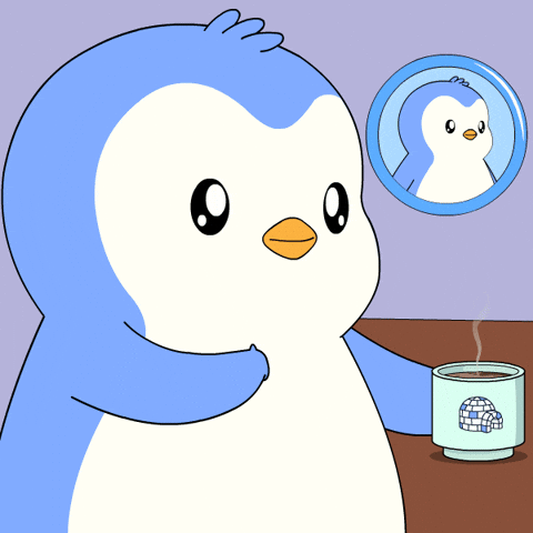 Coffee Yes GIF by Pudgy Penguins