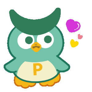 pmasgolf giphyupload love owl らぶ Sticker