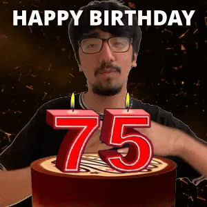 Happy 75th Birthday