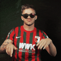 Bundesliga Sunglasses GIF by FC Augsburg 1907
