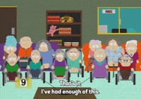 old people retirement home GIF by South Park 