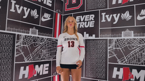 3-0 GIF by Brown Volleyball