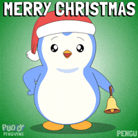 Merry Christmas GIF by Pudgy Penguins