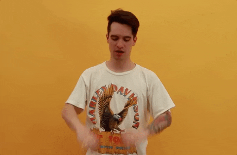 #brendon urie #panic at the disco #love #heart #i love you #biggestweekend #biggest weekend GIF by BBC Radio 1’s Biggest Weekend