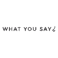 House Music Brand Sticker by What You Say