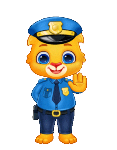 Stop Behave Sticker by Lucas and Friends by RV AppStudios