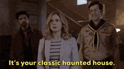 Haunting Haunted House GIF by CBS