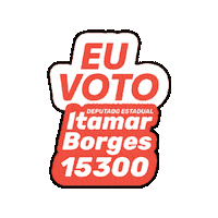 Itamar Borges Sticker by Deputado Estadual Itamar Borges
