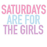 Girls Day Saturday Sticker