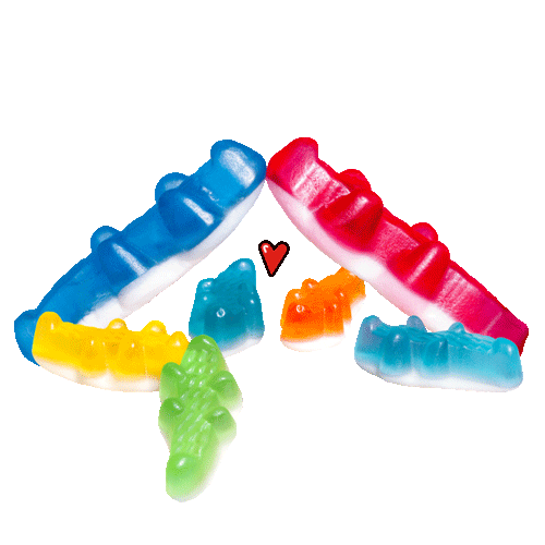 haribofr_officiel giphyupload crocobaby Sticker