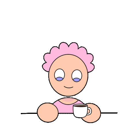 Good Morning Coffee Sticker by Fatman